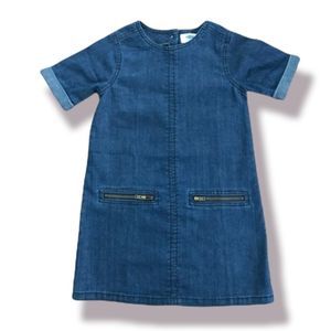 Denim Shift Dress size:5t